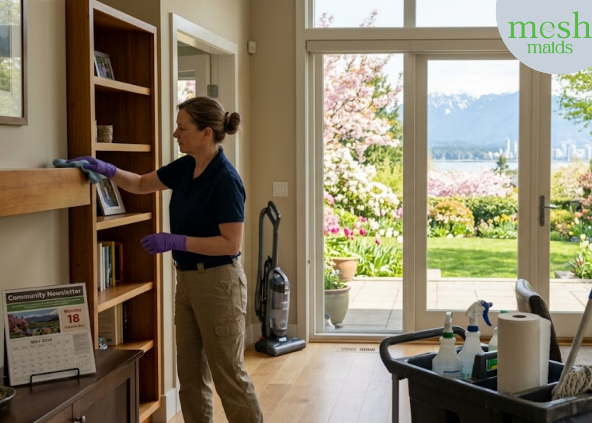 Mesh Maids professional cleaning at home in Canada 